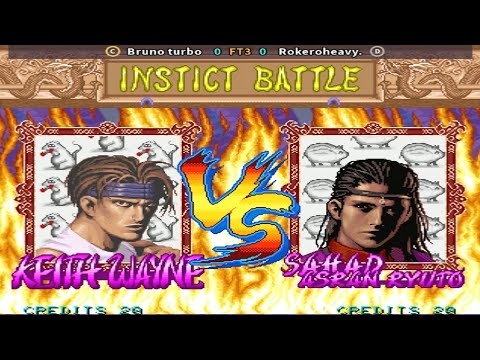 Power Instinct 2 - Bruno turbo vs Rokeroheavy. FT5