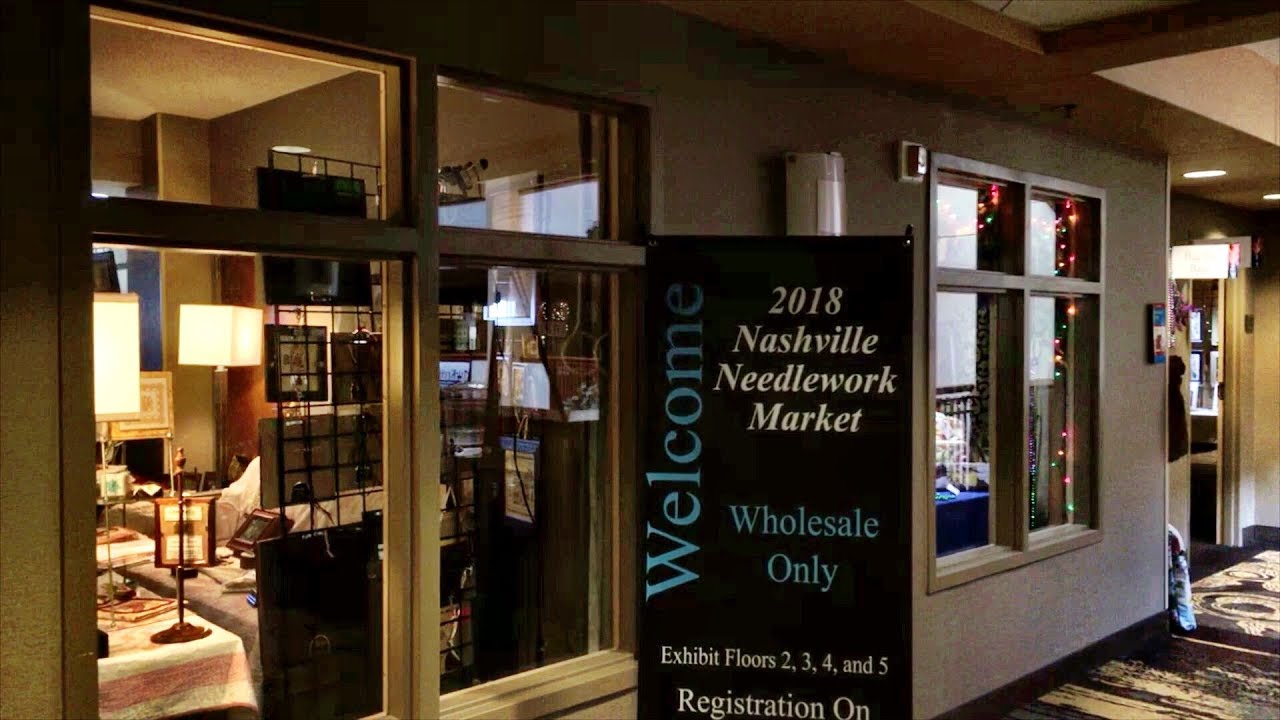 FlossTube NIAH Nashville Needlework Market 2018 YouTube