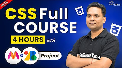 CSS Full Free Course (New Updated) by WsCube Tech - YouTube