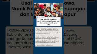 Usai Dilantik Prabowo, Nanik Deyang Moratorium Dapur MBG dan Benahi Anggaran BGN