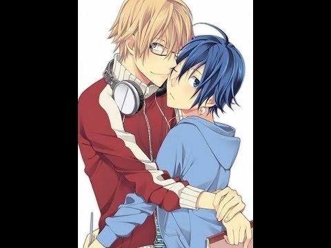 Anime boy x boy kiss