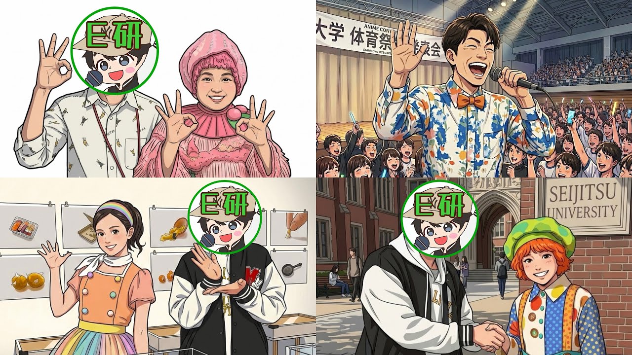 【Eテレ研究部5周年】　クリエイターの舞台裏に密着　E研さんはまさかの〇〇○がお好き！？