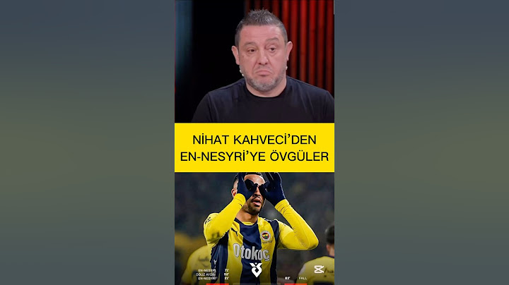 💥NİHAT KAHVECİ | Fenerbahçe 3-1 Kasımpaşa #nihatkahveci #fenerbahçe #ennesyri