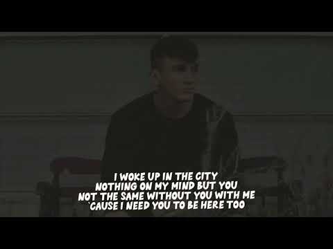 Zachary Knowles - City (Lyrics) 🎧
