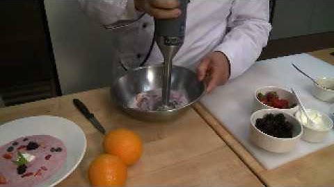 How to make Fruit Soup-- Look What