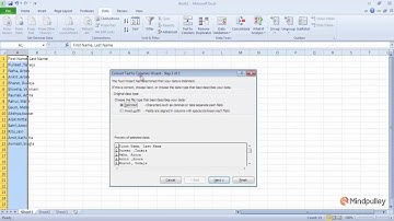 037 Text to column at data tools id group in data tab - Microsoft Excel