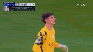 Mike Penders vs Everton | Premier League Debut