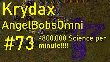 Factorio AngelBobsOmni #73 - Hot Singularities in Your Area