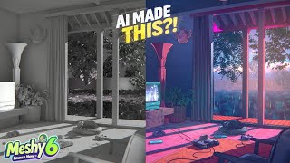 Create Stunning 3D Scene Assets using Meshy AI