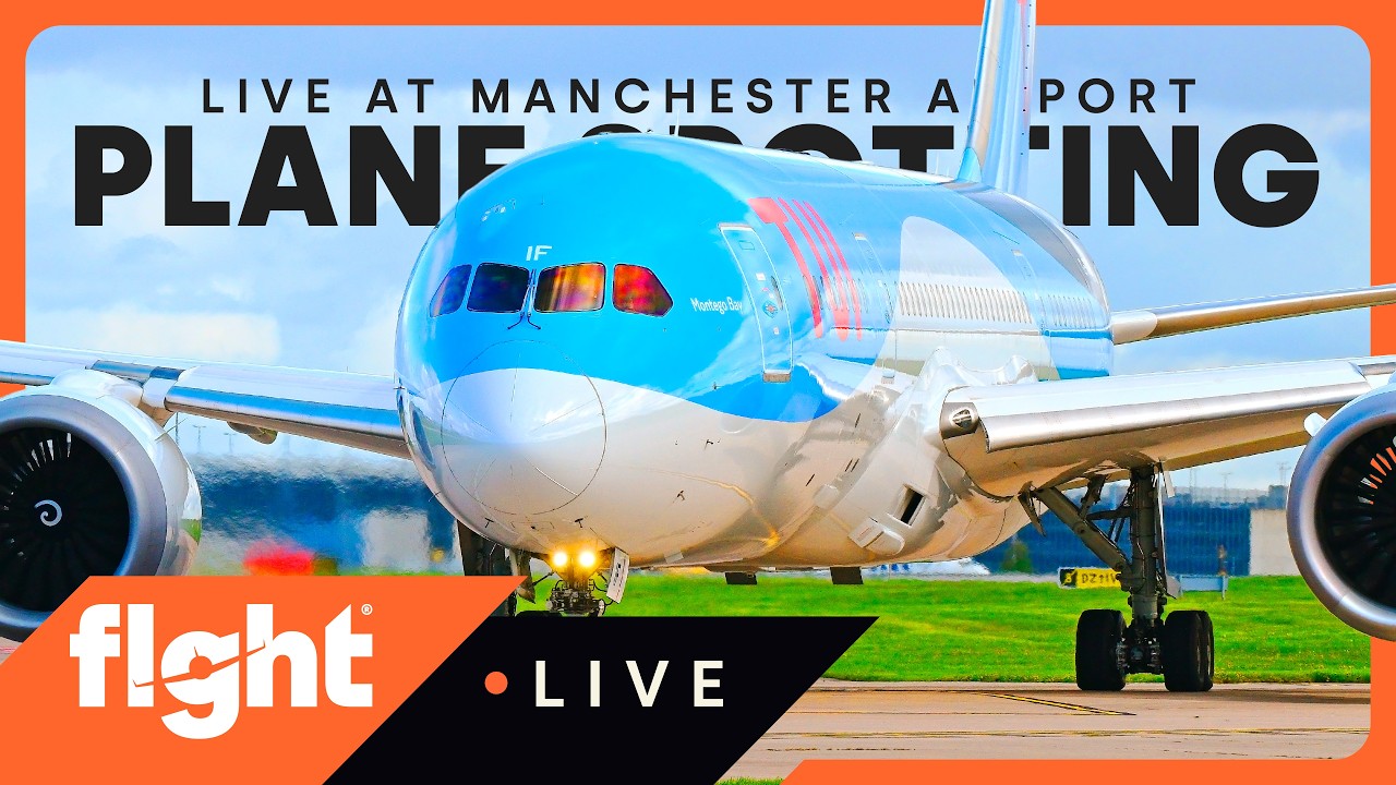 PIA 777, Ethiopian A350 & heavy arrivals! 🧡 Manchester Airport LIVE (EGCC)