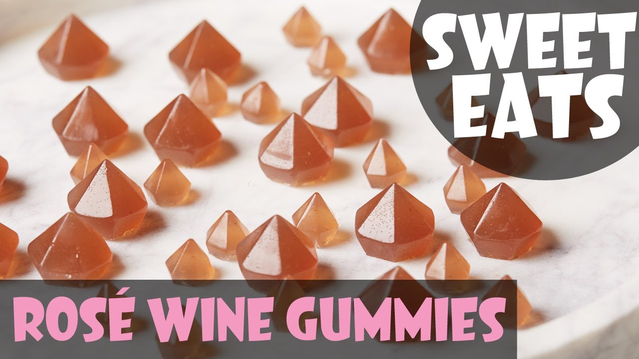 How to Make Rosé Wine Gummies | Food Network