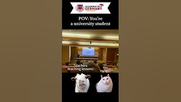 Every University Student in a Lecture 😂 | Assignment Help Germany