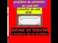 Problme connexion du code ihm non valide impossible de traiter la demande excution du code ussd