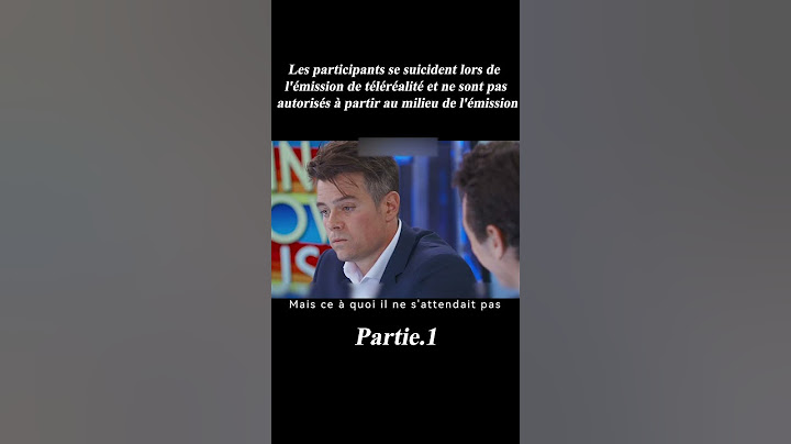 Suicide en direct lors d'une émission de télé-réalité #film