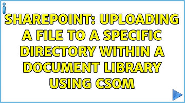 Sharepoint: Uploading a file to a specific directory within a Document Library using CSOM