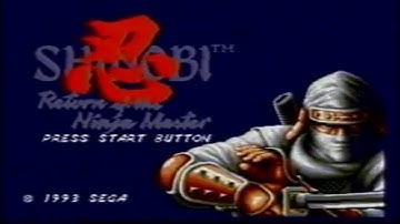 (GEN) Shinobi III: Return of the Ninja Master - Trailer