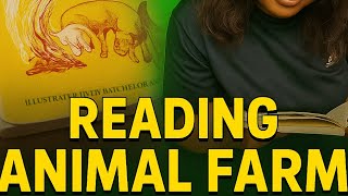 George Orwell’s Animal Farm: Book Review #Vlog #library #farm