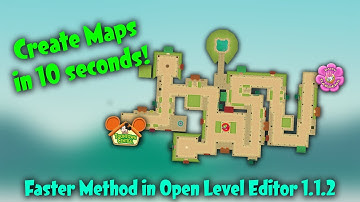 Open Level Editor: How to Create Street Maps (Updated + Automated! EASIER METHOD!)