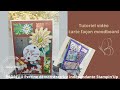 Tutoriel carterie carte faon moodboard stampinup