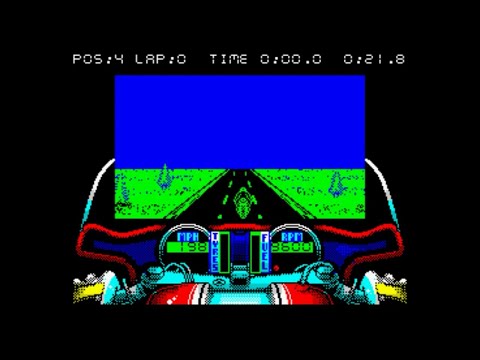 750cc Grand Prix ZX Spectrum Gameplay