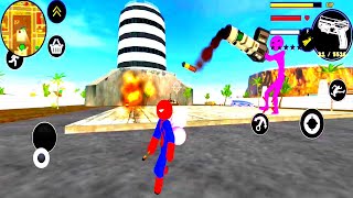 New Spider Man Game Stickman Rope Hero 2023 screenshot 4