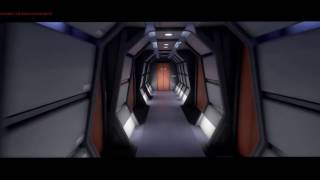 Star Trek Enterprise-A Corridor Stroll