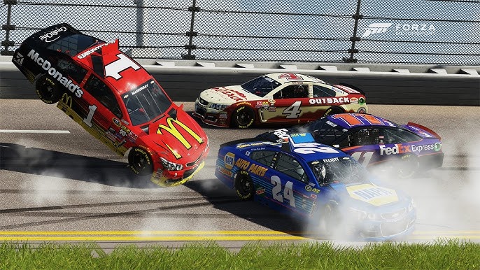 Forza Motorsport 6's NASCAR Expansion is Captain America with cars