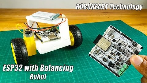 How to make a Balancing robot with RoboHeart | Balancing robot project