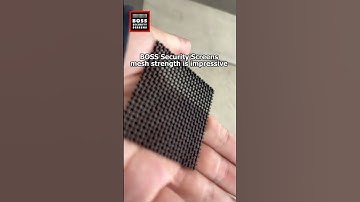That mesh is thiccc 🤩🤩#securitydoors #securityscreens  #securitydoor #fyp #bosssecurityscreen
