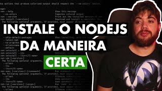 Como instalar o NodeJs no linux? (NVM)