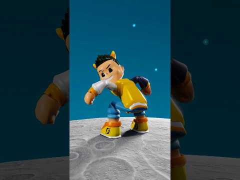 Someone dancing on the MOON 🤣 Digital CIRCUS PK XD Meme MiAnimation #funny #meme #animation #shorts