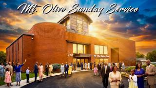 Mt. Olive Baptist Church Sunday Service