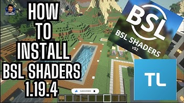 How To Install Bsl Shaders In Minecraft 1.19.4 Tlauncher (2023)