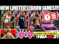 *LIMITED* PINK DIAMOND LEBRON JAMES HALLOWEEN PACK OPENING IN NBA 2K21 MYTEAM PACK OPENING