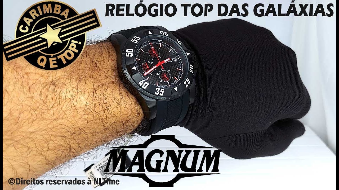 Relógio Masculino Esportivo MAGNUM Cronógrafo MA34361P 