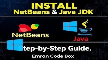 How to Install NetBeans IDE And Java JDK on Windows | Emran Code Box
