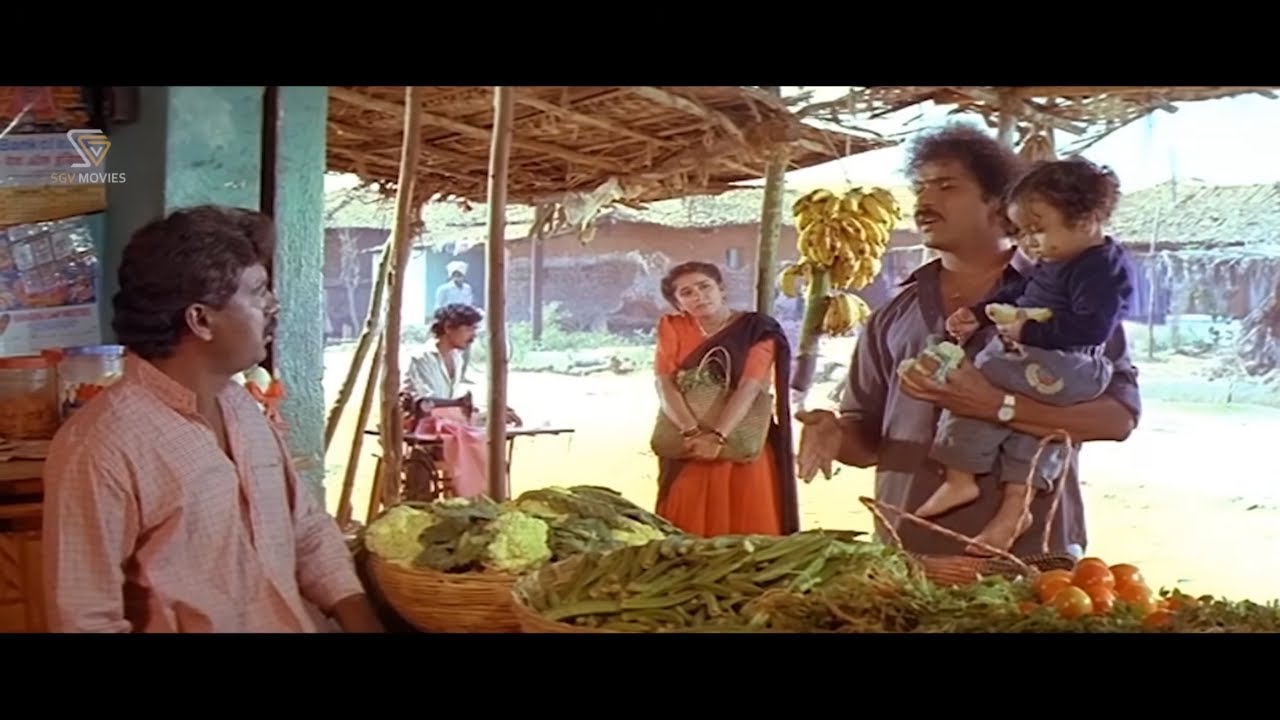 ಶಾಪಿಂಗ್ ಮಾಡಲು ಬಂದ ಜಿಪುಣ ಮೇಷ್ಟ್ರು ರವಿಚಂದ್ರನ್ Super Comedy Scene | Halli Mestru Kannada Movie Part 02