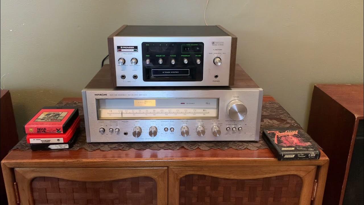 Pioneer HR100 8Track Player Recorder YouTube
