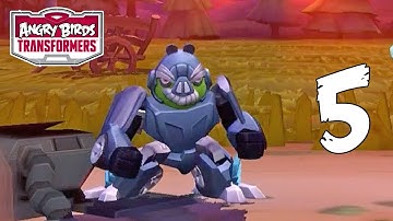 Angry Birds Transformers - RESCUE LOCKDOWN - iOS / Android Gameplay Part 5