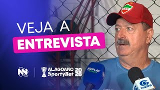 Coletiva   Leandro Campos fala após o jogo de CSE x ASA   Campeonato Alagoano 2026