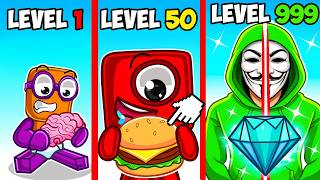 LEVEL 1 vs LEVEL 999 AI PUZZLE..