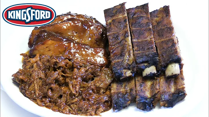 Kingsford BBQ MEAT FEAST! - WHAT ARE WE EATING?? -...