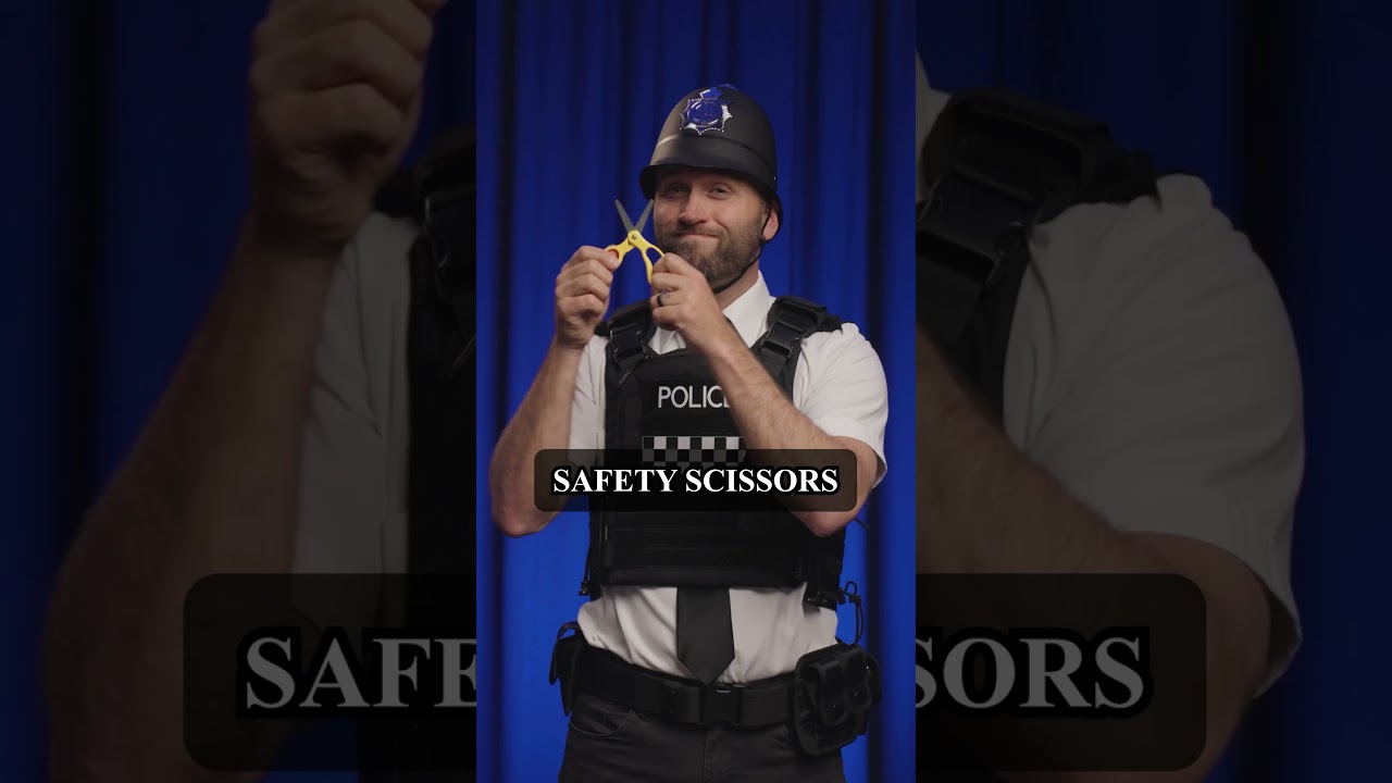 British Police Show Off Terrifying Confiscated Weapons