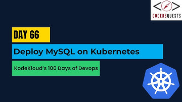 Day 66 | Deploy MySQL on Kubernetes | KodeKloud 100 Days of DevOps