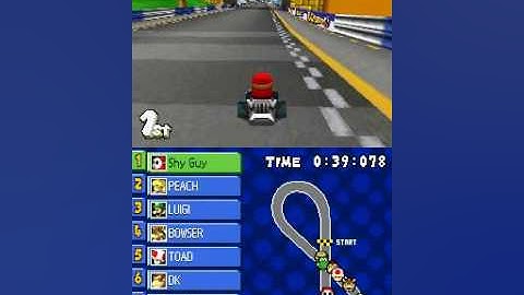 Mario Kart DS with Action Replay Codes