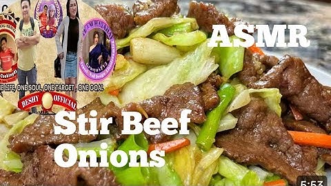 Onions Stir fry Beef Tender  Juicy Beef Easy Recipe #asmr #food #recipe @dabzcooking8158 