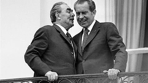 President Nixon Welcomes Leonid Brezhnev to the Un...