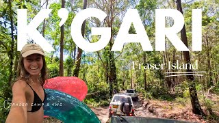 4 days on Fraser Island (K’gari) - Camping, swimming & 4wding