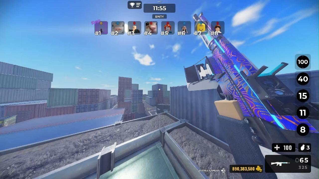 WORLDS FASTEST TO 200,000 CAREER KILLS ON ROBLOX GUNFIGHT ARENA