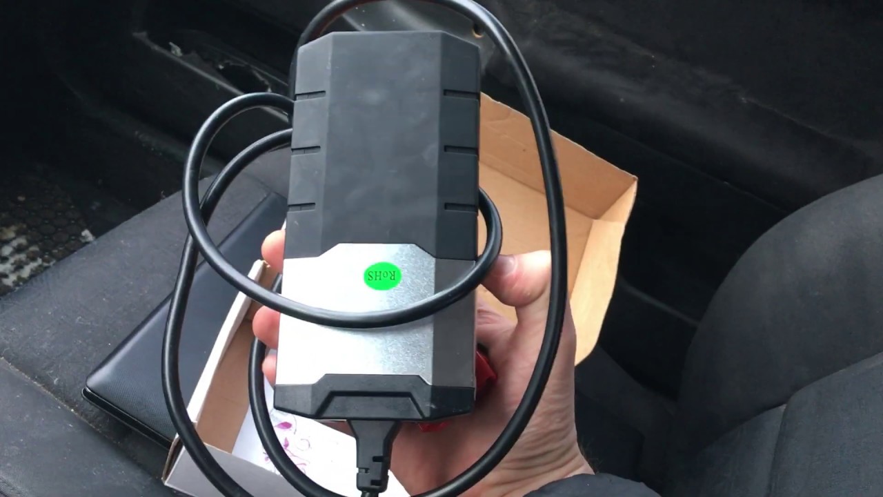 Сканер Delphi DS150e - YouTube